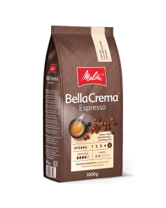 Espressobohnen Melitta Bella Crema Espresso in neuer Packung