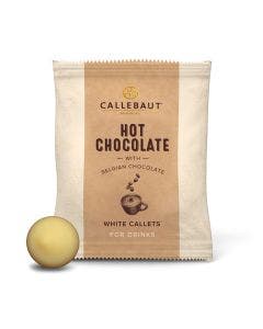 Callebaut White Hot Chocolate Callets 25 Sachets a 35g