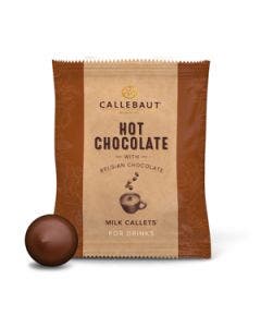 Callebaut Milk Hot Chocolate Callets 25 Sachets a 35g