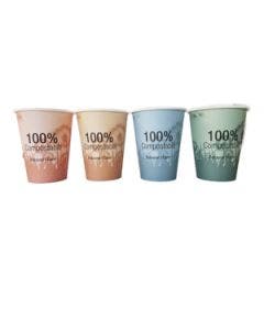Kompostierbare Einwegbecher Dandelion 360 ml