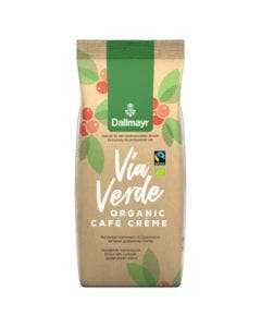 Dallmayr Via Verde Cafe Creme oragnic Bio Fairtrade Ganze Bohne 1 kg